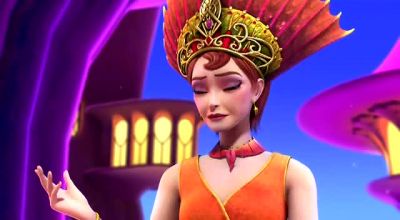 Fine, then!
Mantas, get me an answer! - Barbie in a Mermaid Tale