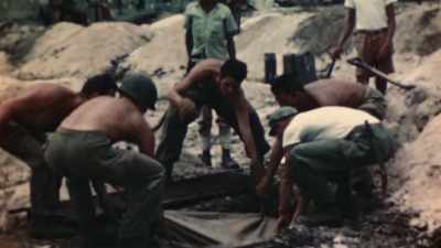 FINGERPRINTS WILL BECOME PART
OF A GRIM DATABASE. - The Pacific War in Color