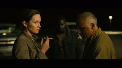 Finish it before you get up there. - Sicario