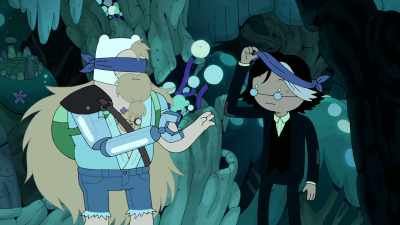 Finn! I thought
you were leading. - Adventure Time: Fionna & Cake