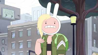 Fionna and I got into
a big fight in that place. - Adventure Time: Fionna & Cake