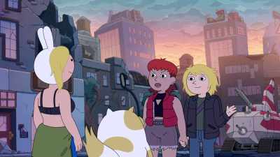 Fionna.
Would it be okay
if we just stayed here? - Adventure Time: Fionna & Cake