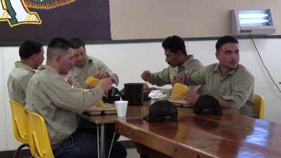 (fire camp crew conversing) - Fireboys