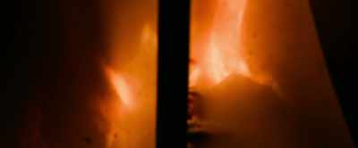 [fire crackles] - Jonah