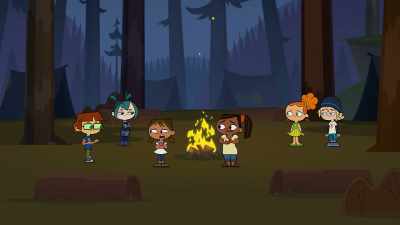 (Fire crackles) - Total DramaRama
