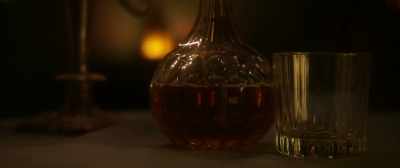 (fire crackling)
(liquid sloshing) - The Highwayman