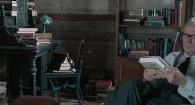 [FIRE CRACKLING] - The Bookshop