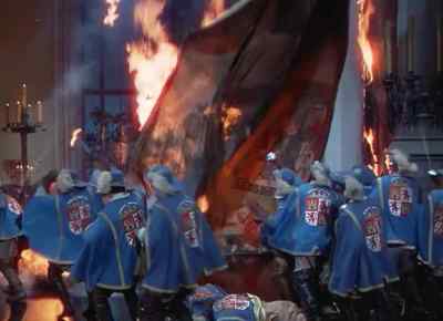 Fire guards, fire guards,
call the fire guards! - Adventures of Don Juan
