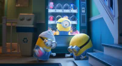 Fire in the bowl. - Despicable Me 4