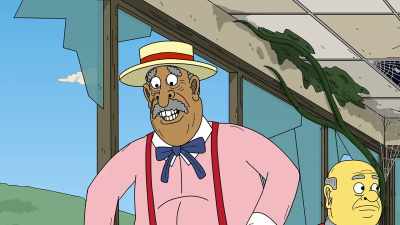 Fire in the pee-pee hole!
[ Laughs ] - Momma Named Me Sheriff