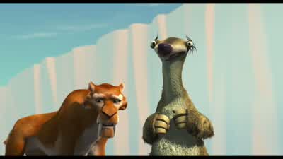 Fire King avert flood. - Ice Age: The Meltdown