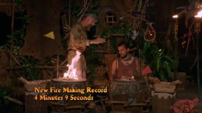 - Fire man!
- There it is! - Survivor