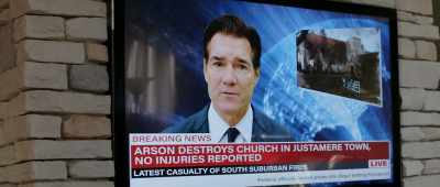 - Fire has ravaged a church - The Misadventures of Mistress Maneater