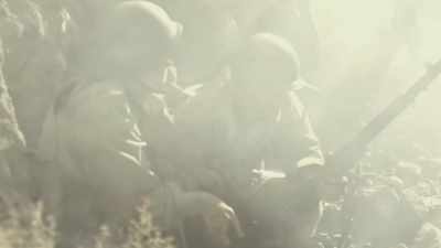Fire team, get ready
to support our movement. - Thousand Yard Stare