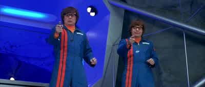 Fire the "laser." Thank you. - Austin Powers: The Spy Who Shagged Me