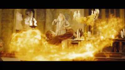[fire whooshes] - Harry Potter 20th Anniversary: Return to Hogwarts
