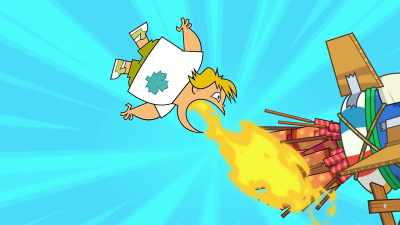 (Fire whooshes) - Total DramaRama