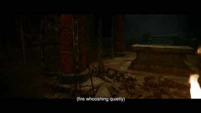 (fire whooshing quietly) - The Ninth