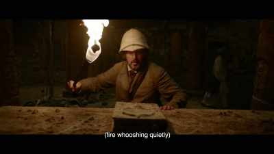 (fire whooshing quietly) - The Ninth