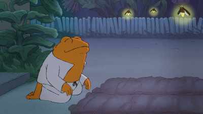 [fireflies chattering] - Frog and Toad