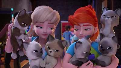 fireworks-a-harness-that-flies-over-the-stage - LEGO Friends: Girls on a Mission
