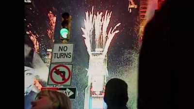 (FIREWORKS EXPLODE) - Time Bomb Y2K