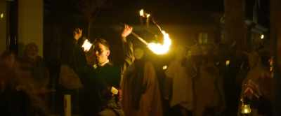 [fireworks exploding,
crowd cheering] - Moloch