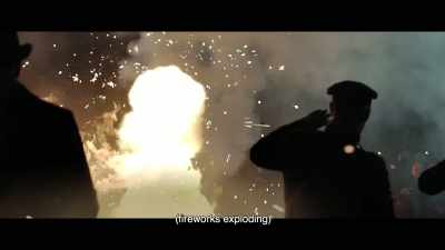 (fireworks exploding) - The Ninth