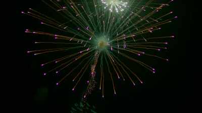 (fireworks sound) - One Strange Rock
