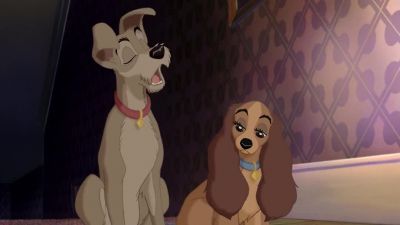 Firm dicipline molds a pup into a dog - Lady and the Tramp 2: Scamp's Adventure