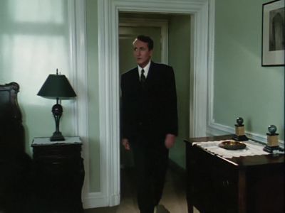 First his coat, now his shoes.
What are you expecting to find? - Agatha Christie's Poirot