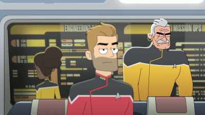 First contact is a delicate, - Star Trek: Lower Decks
