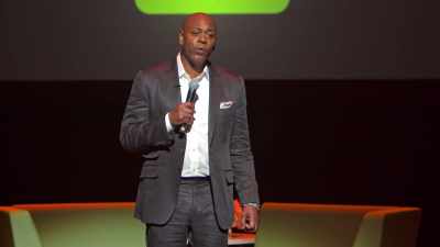 First Emmy I won.
And when I walked on the stage - Dave Chappelle: What's in a Name?