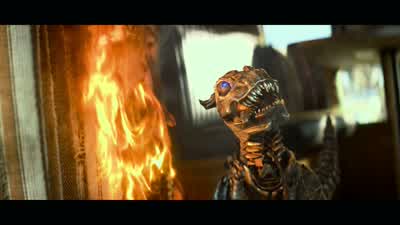 First flames, dude! - Transformers: The Last Knight