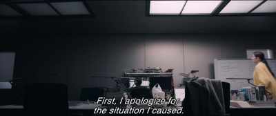 First, I apologize for
the situation I caused. - Shin Ultraman