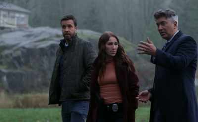 First, it was the...
The b-bouncing light, - Aurora Teagarden Mysteries: Haunted By Murder