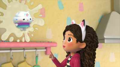First, let's take a deep breath
to make you feel better, - Gabby's Dollhouse