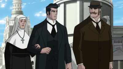 First, this masked
Batman vigilante, - Batman: Gotham by Gaslight