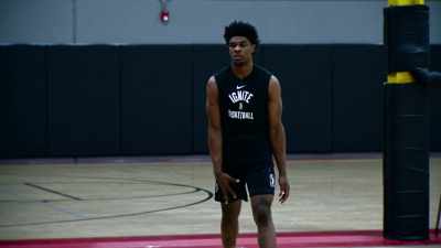 First met Scoot, um,
he was a quiet, shy kid… - Destination NBA: A G League Odyssey