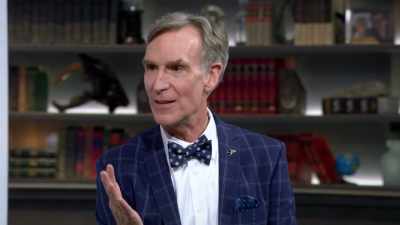 First of all, he referred to "these guys." - Bill Nye Saves the World