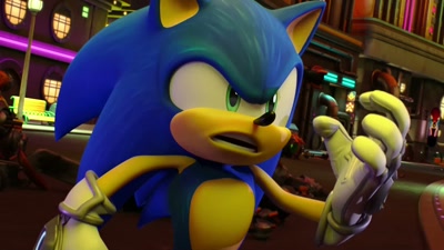 First of all, stop talking! And second... - Sonic Prime