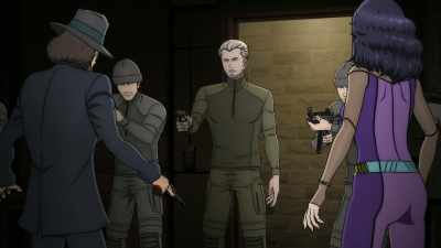 First off, put down your weapon, - LUPIN THE 3rd vs. CAT'S EYE