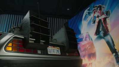 First off, the restored A-car - Expedition: Back To The Future