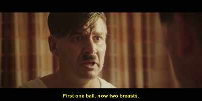 First one ball, now two breasts. - White Rabbit Project