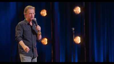 First one,
"Teenager gets gangbanged in an elevator." - David Spade: Nothing Personal