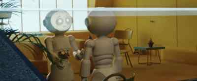 First, we paired the bots,
creating robot couples - Sunny