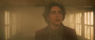 Whoa. ♪ First, you pick up The apparel ♪ ♪ And you stick it In a barrel ♪ ♪ Scrub, scrub ♪ ♪ Then you take It to the mangle And you turn a giant handle ♪ ♪ Scrub, scrub ♪ ♪ Then it’s hung up really high Until it’s nearly dry ♪ ♪ Scrub, scrub ♪ ♪ But when  - Wonka