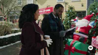 "First prize at the
most Christmassy house." - Inventing the Christmas Prince