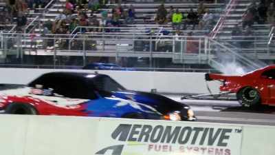 First round of Team Attack. - Street Outlaws No Prep Kings Team Attack