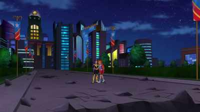 First, we shall see how many of the muffins - DC Super Hero Girls: Intergalactic Games